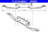 VOLVO 30671546 Spring, brake caliper